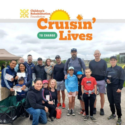 The RLF Advisory team at the Crusin' To Change Lives event